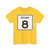 Indiana 8 1955 (Indiana) (Road Sign) T-Shirt