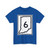 Indiana 6 (Indiana) (Road Sign) T-Shirt