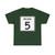 Indiana 5 (Indiana) (Road Sign) T-Shirt