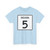 Indiana 5 (Indiana) (Road Sign) T-Shirt