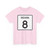Indiana 8 (Indiana) (Road Sign) T-Shirt