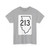 Illinois 213 1950 (Illinois) (Road Sign) T-Shirt