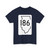 Illinois 186 1950 (Illinois) (Road Sign) T-Shirt
