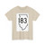 Illinois 183 1950 (Illinois) (Road Sign) T-Shirt