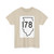 Illinois 178 1950 (Illinois) (Road Sign) T-Shirt