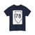 Illinois 178 1950 (Illinois) (Road Sign) T-Shirt