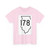 Illinois 178 1950 (Illinois) (Road Sign) T-Shirt
