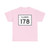 Illinois 178 (Illinois) (Road Sign) T-Shirt