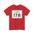 Illinois 178 (Illinois) (Road Sign) T-Shirt