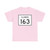 Illinois 163 (Illinois) (Road Sign) T-Shirt