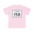 Illinois 158 (Illinois) (Road Sign) T-Shirt