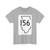 Illinois 156 1950 (Illinois) (Road Sign) T-Shirt