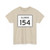 Illinois 154 (Illinois) (Road Sign) T-Shirt