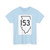 Illinois 153 1950 (Illinois) (Road Sign) T-Shirt