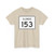 Illinois 153 (Illinois) (Road Sign) T-Shirt