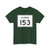 Illinois 153 (Illinois) (Road Sign) T-Shirt