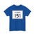 Illinois 151 (Illinois) (Road Sign) T-Shirt