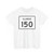 Illinois 150 (Illinois) (Road Sign) T-Shirt