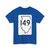 Illinois 149 1950 (Illinois) (Road Sign) T-Shirt