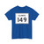 Illinois 149 (Illinois) (Road Sign) T-Shirt