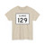 Illinois 129 (Illinois) (Road Sign) T-Shirt