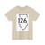 Illinois 126 1950 (Illinois) (Road Sign) T-Shirt