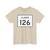 Illinois 126 (Illinois) (Road Sign) T-Shirt