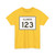 Illinois 123 (Illinois) (Road Sign) T-Shirt