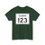 Illinois 123 (Illinois) (Road Sign) T-Shirt