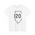 Illinois 120 1950 (Illinois) (Road Sign) T-Shirt