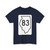 Illinois 83 1950 (Illinois) (Road Sign) T-Shirt