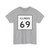 Illinois 69 (Illinois) (Road Sign) T-Shirt