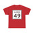 Illinois 49 (Illinois) (Road Sign) T-Shirt