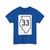 Illinois 33 1950 (Illinois) (Road Sign) T-Shirt