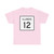 Illinois 12 (Illinois) (Road Sign) T-Shirt