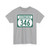 Vermont 346 (Vermont) (Road Sign) T-Shirt