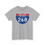 I-268 WV Metric (Virginia) (Road Sign) T-Shirt