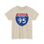 I-95 NJ Metric (New Jersey) (Road Sign) T-Shirt
