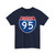 I-95 NJ (New Jersey) (Road Sign) T-Shirt