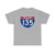 I-135 KS (Kansas) (Road Sign) T-Shirt