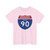 I-90 OH 1957 (Ohio) (Road Sign) T-Shirt