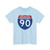 I-90 MA (Massachusetts) (Road Sign) T-Shirt