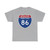 I-86 PA Metric (Pennsylvania) (Road Sign) T-Shirt