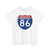 I-86 PA (Pennsylvania) (Road Sign) T-Shirt