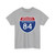 I-84 MA 1957 (Massachusetts) (Road Sign) T-Shirt