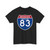 I-83 MD (Maryland) (Road Sign) T-Shirt