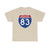 I-83 MD (Maryland) (Road Sign) T-Shirt