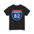 I-82 WA Metric (Washington) (Road Sign) T-Shirt