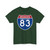 I-83 PA (Pennsylvania) (Road Sign) T-Shirt