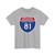 I-81 PA 1957 (Pennsylvania) (Road Sign) T-Shirt